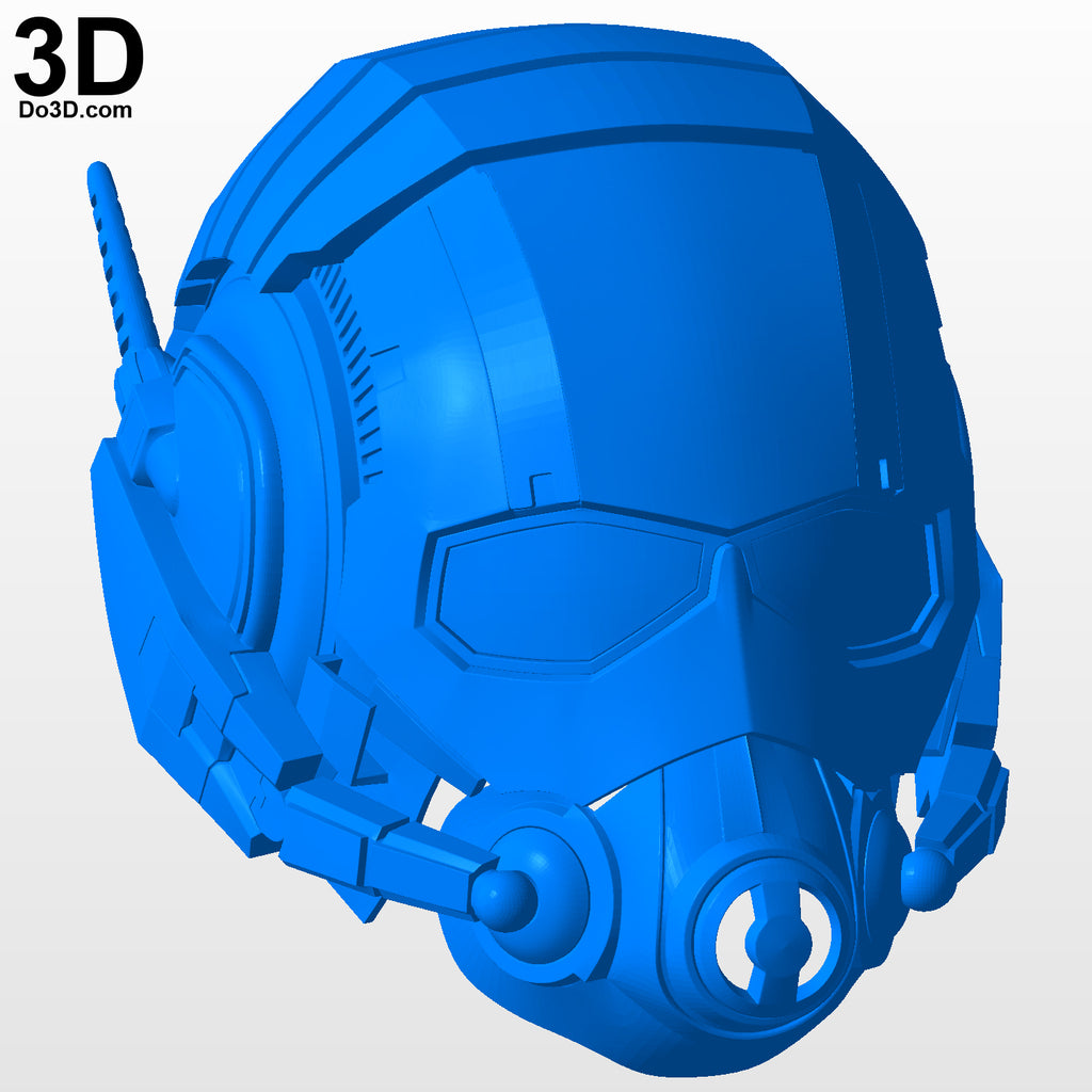 Ant-man Classic Armor Suit Hard Pieces and Piping Only | 3D Printable Model #313