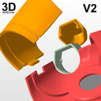Iron Man MK 46 Glove with Hinges V2 | 3D Model Project #6569