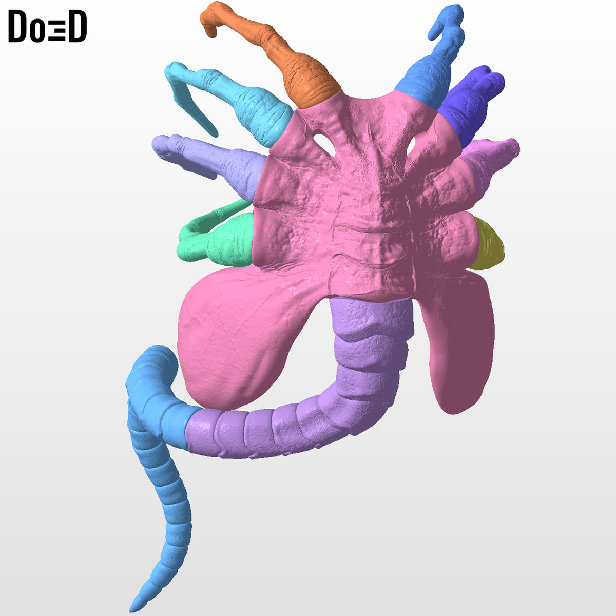 Alien Romulus Facehugger 3D printable model STL file #AR16