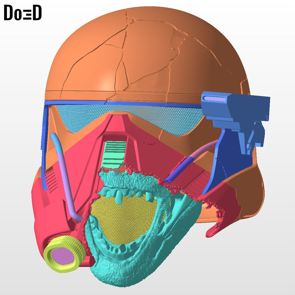 Zombie Death Trooper Ahsoka | 3D Printable Model STl #ZT41