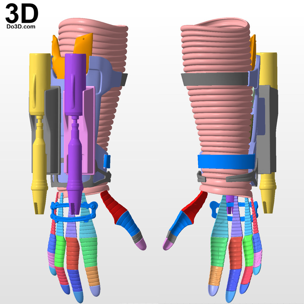 Green Goblin NWH Retractable Gauntlet | 3D Printable Model STL File #GG91
