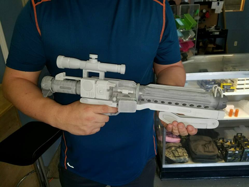 First Order Stormtrooper Sonn-Blas F-11D Blaster Star Wars VII TFA Project #260