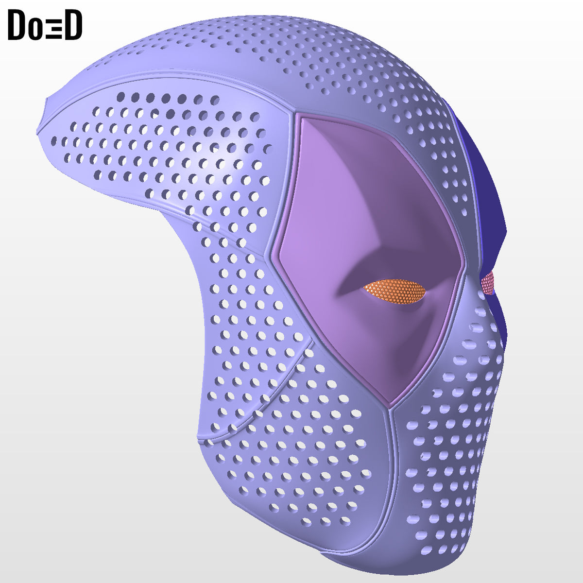 Deadpool 3 Faceshell | 3D Printable Model Print File STL #D333