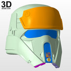 Shoretrooper Scarif Stormtrooper Helmet Star Wars  | 3D Print Model Project #950