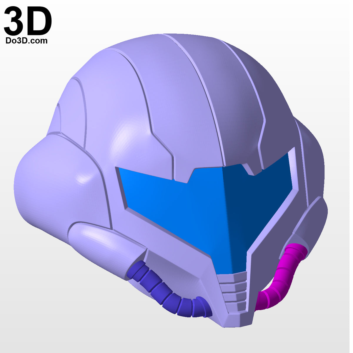 Samus Aran Helmet | 3D Printable Model #2925