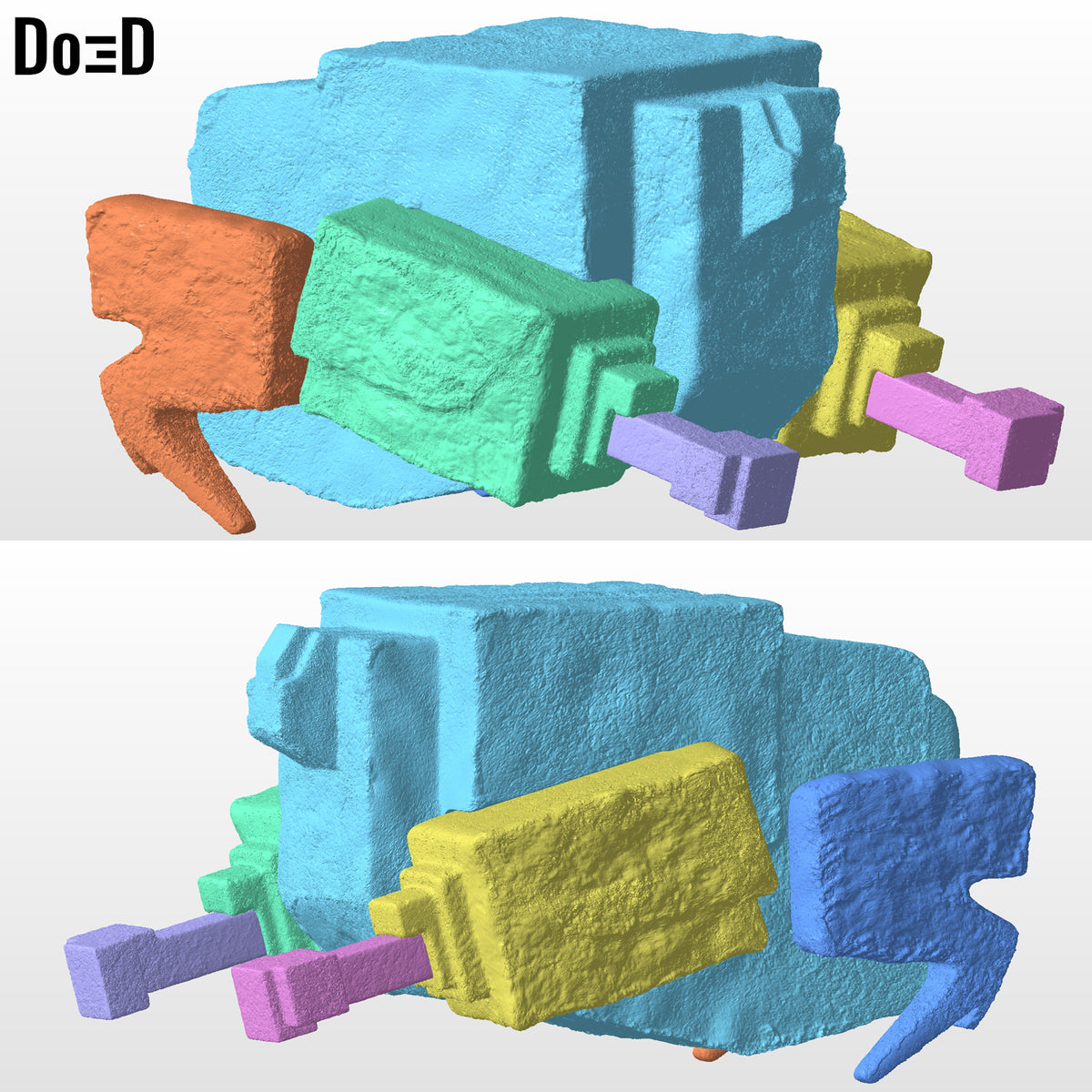 Steve's Lava Chicken Minecraft Movie | 3D Printable Model STL File #LC11