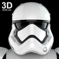 Stormtrooper TFA First Order Helmet Star Wars 3D Printable Model STL File #N20