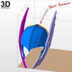 Thor Ragnarok Helmet | 3D Model Project #2354