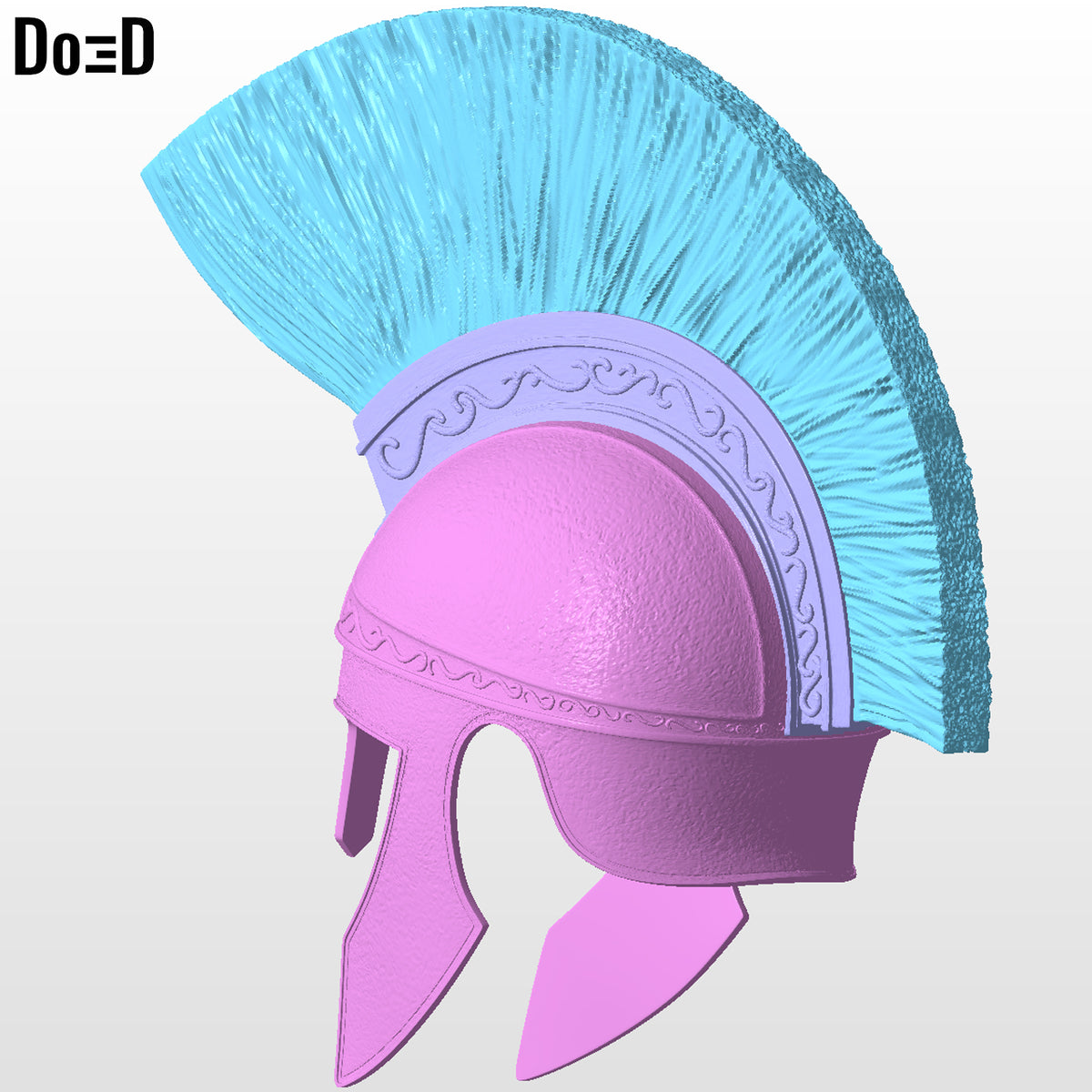 Odysseus Matt Damon Helmet | 3D Printable Model Print File STL #MD363