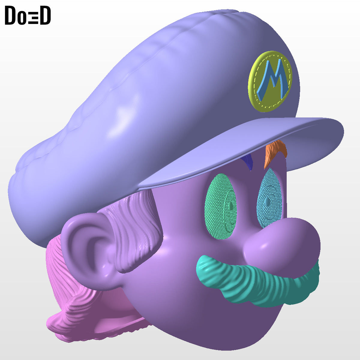 Bundle: Mario Super Mario Helmet | 3D Printable Model #BMM45