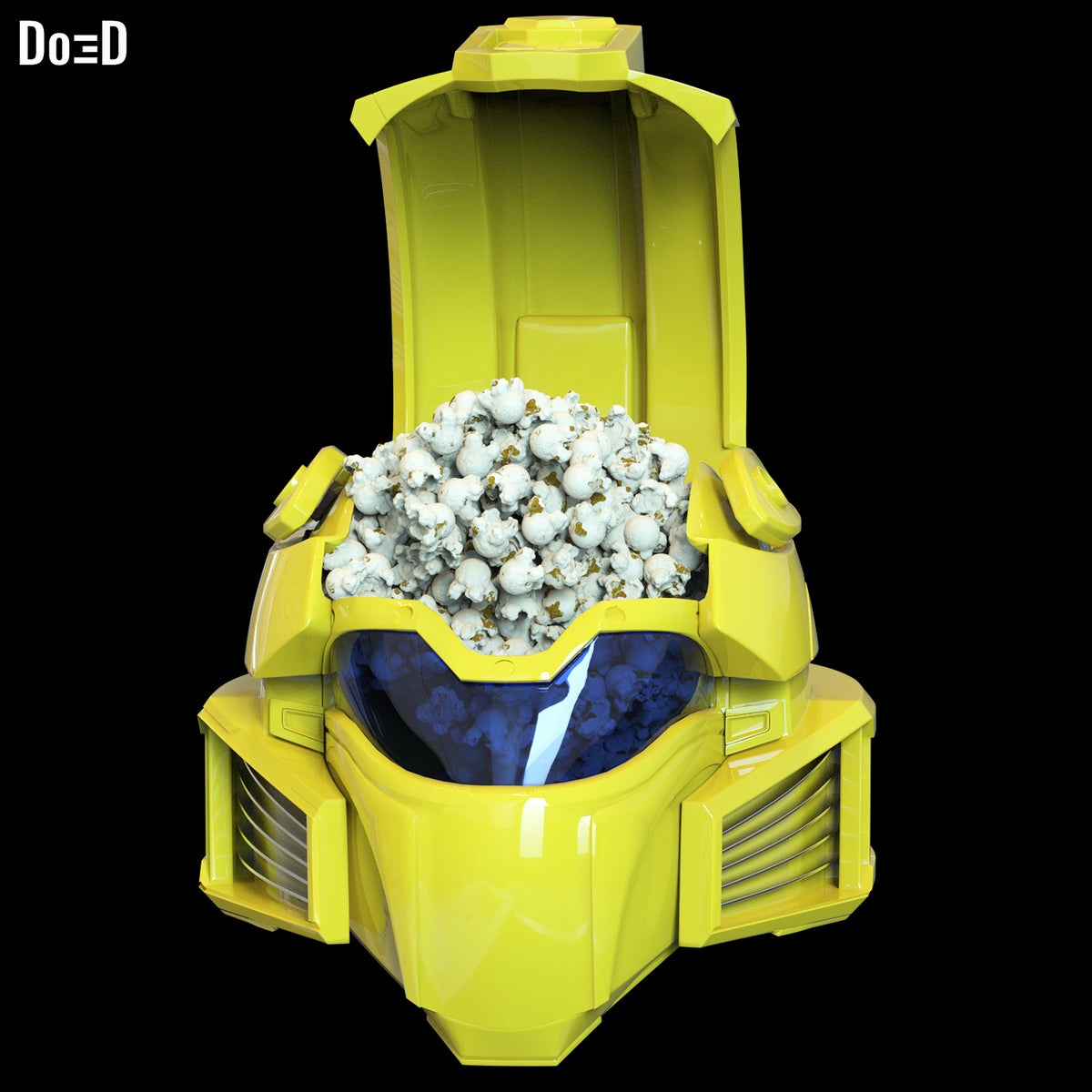 Transformers One Bumble Bee Popcorn Bucket Container 3D Model File #BBP3