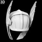 Thor Ragnarok Helmet | 3D Model Project #2354