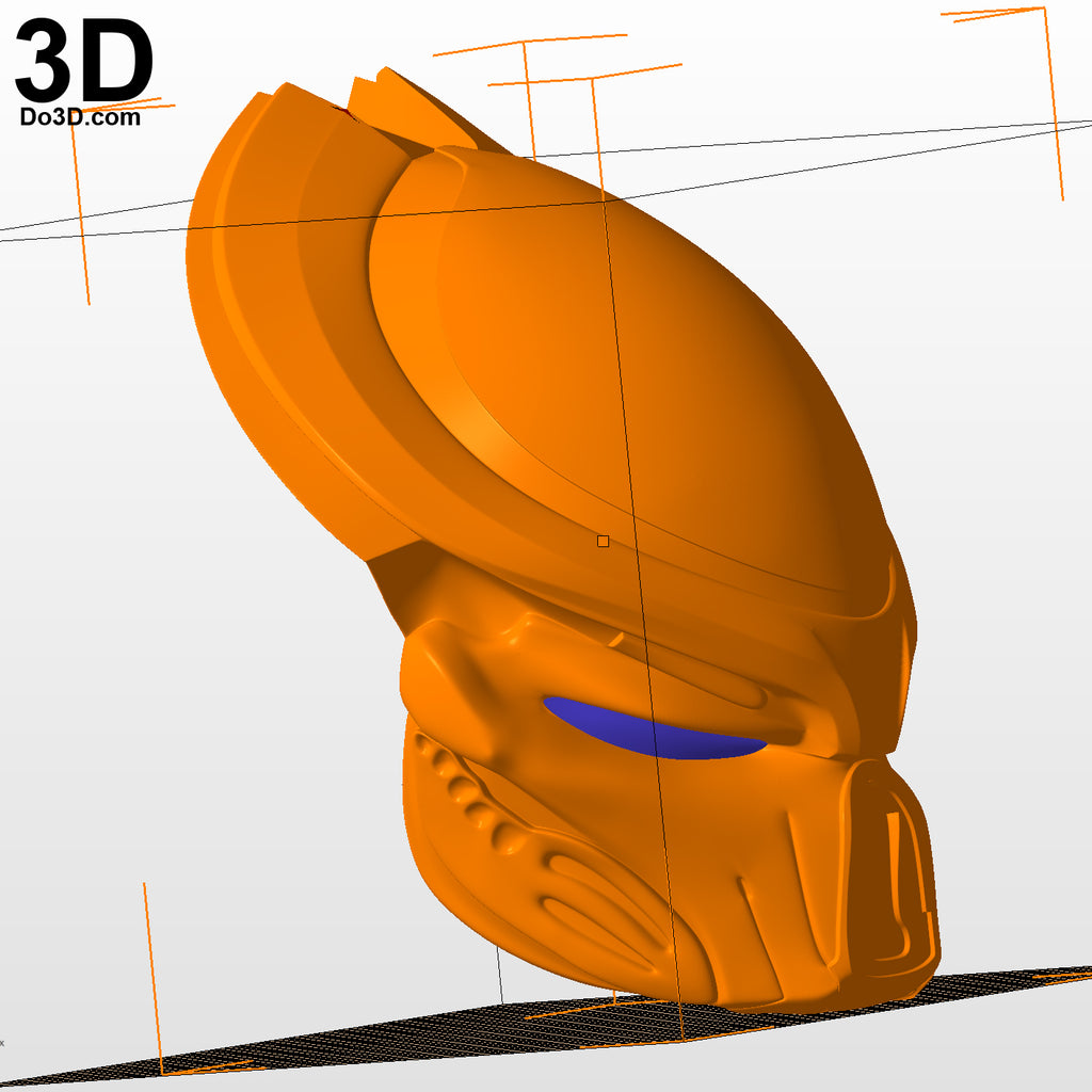 Predator 2018 Helmet Bio-Mask Cowl | 3D Printable Model #2705