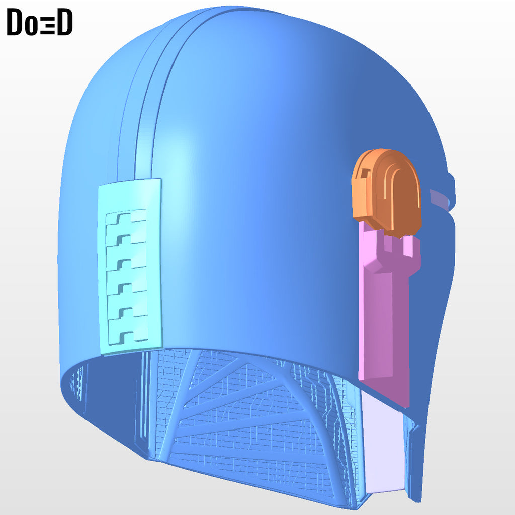 Mandalorian Original Base Armor Set | 3D Model Project #6202