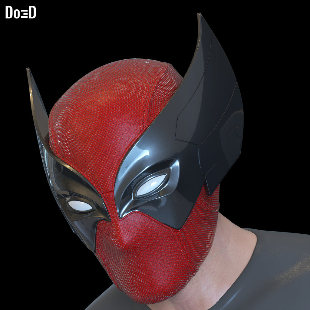 Wolverinepool Helmet | 3D Printable Model Print File STL #WP614