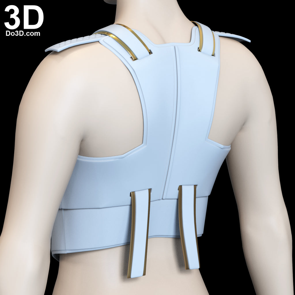 Sylvie Lady Loki Vest Armor | 3D Printable Model STL #SY71