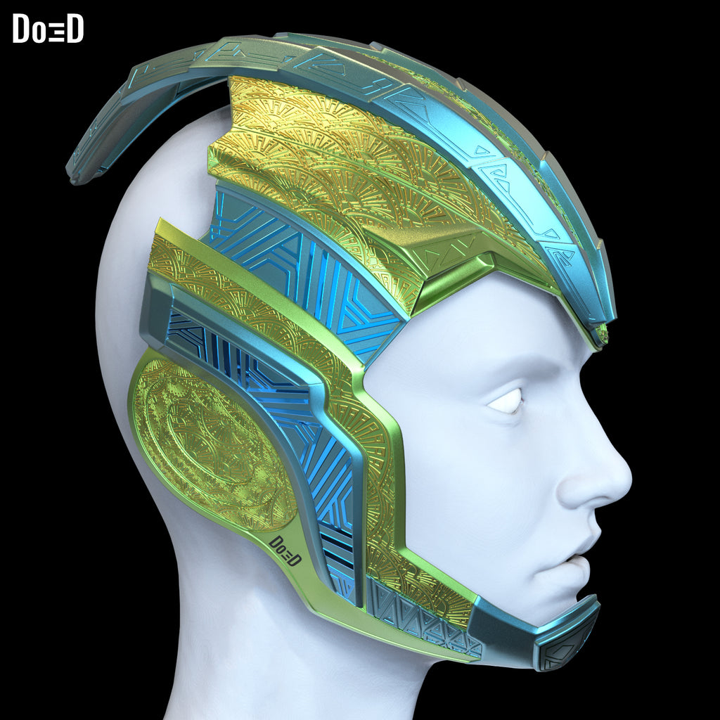 Nakia Helmet Black Panther Wakanda Forever | 3D Printable Model STL File #N216
