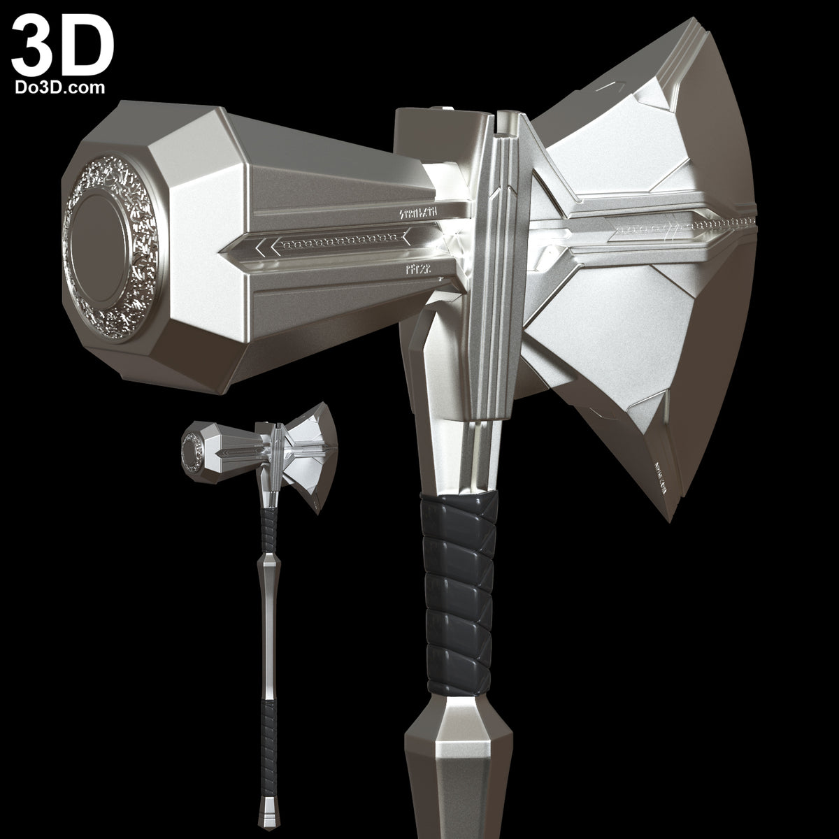Thor's Asgardian Stormbreaker Axe | 3D Model Project #5938