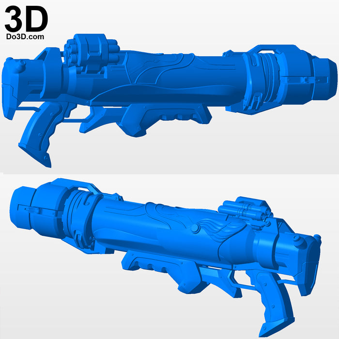 Pharah Jackal Rocket Launcher Blaster OverWatch | 3D Model Project #3707