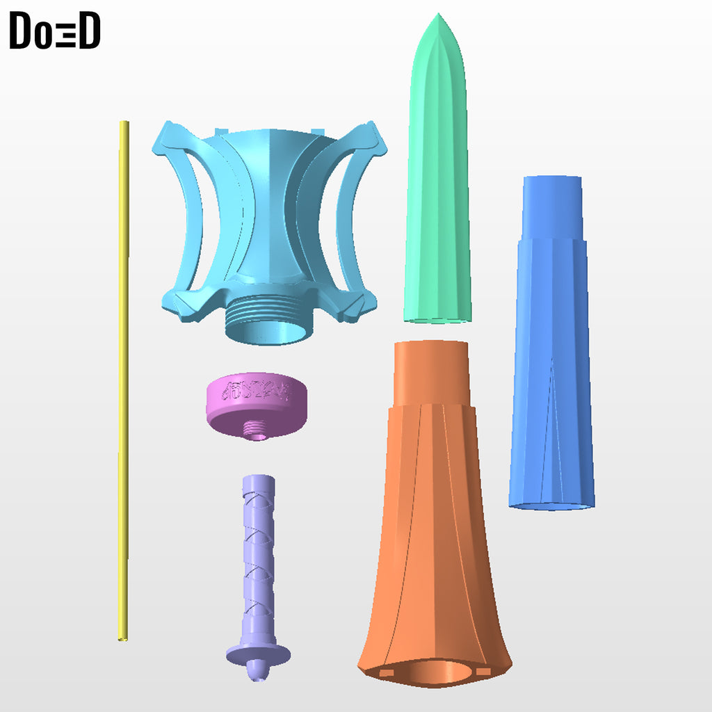 Drink Cup He-Man Power Sword Masters of the Universe 3D Printable Model STL #PSC