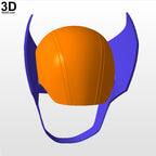 Wolverine Fortnite Cowl / Helmet | 3D Printable Model STL Print File