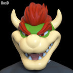 Bowser from Super Mario Helmet | 3D Printable Model #BM26