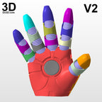 Iron Man Mark VI MK 6 IV 4 Gauntlet  | 3D Printable Model STL File #G46