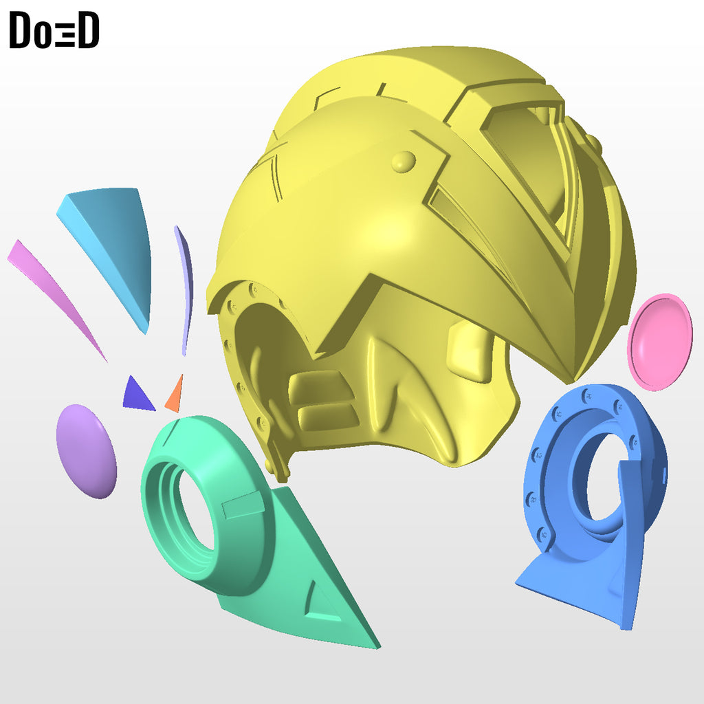 Mega Man X Armor Wearable Cosplay Prop Costume | 3D Model Project #5253