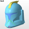 Clone Trooper Phase 1 Star Wars Helmet | 3D Printable Model Project #1631
