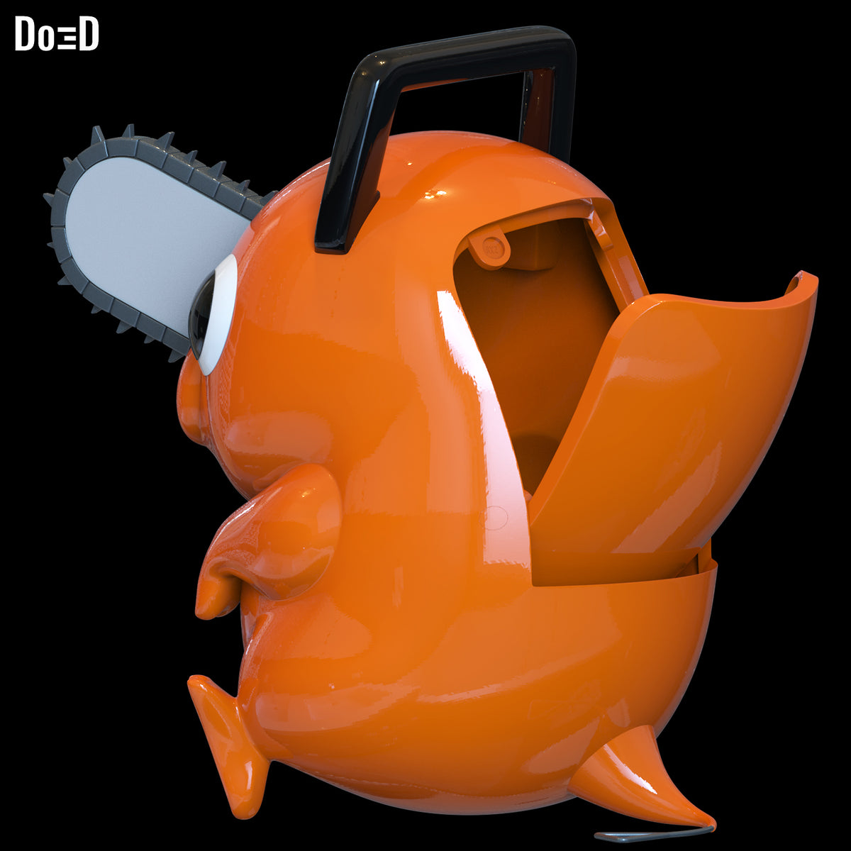Pochita Popcorn Bucket Container from Chainsaw Man 3D Printable Model STL #PB722