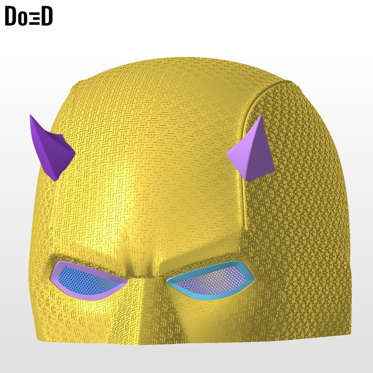 Bucket Version Elektra Daredevil Born Again Female Helmet | 3D Print File #BE