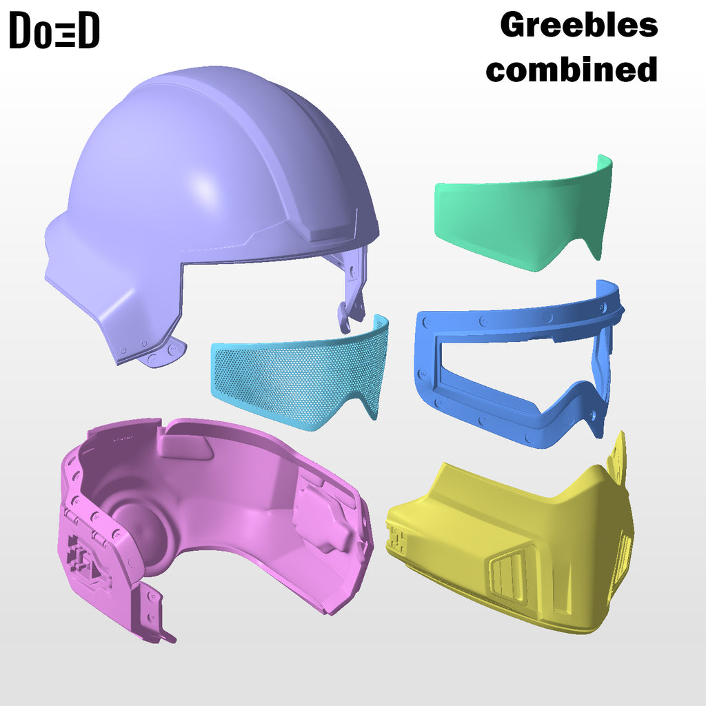 Helldivers Helmet 3 | 3D Printable Model #H003
