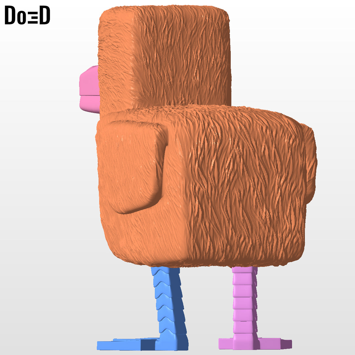 Bundle Steve's Lava Chicken Minecraft Movie | 3D Printable Model STL File #LC22