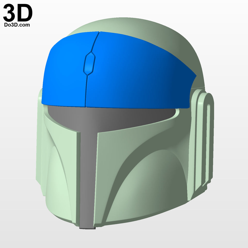 Mando Pilot Star Wars Rebels Strike Missions Helmet  | 3D Printable Model  #M001