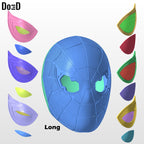 Spider-man Black & Gold Integrated Suit Inside Out 3D Print Model Preorder #IB44
