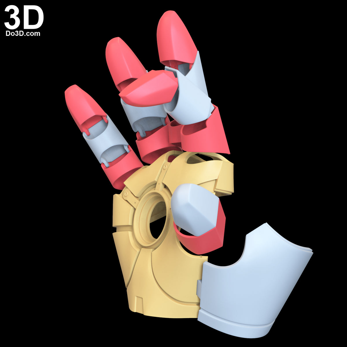 Iron Man Mark VI MK 6 IV 4 Gauntlet  | 3D Printable Model STL File #G46