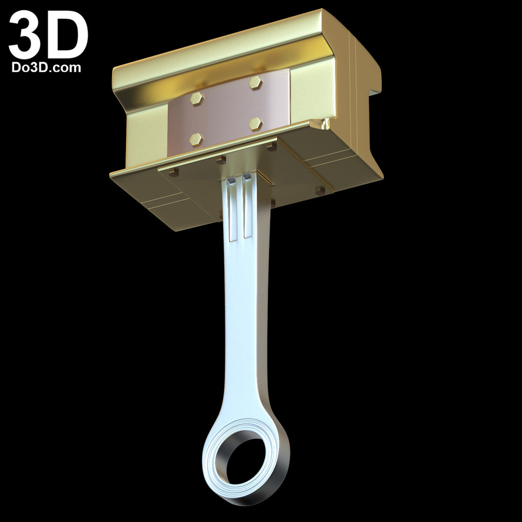 Boastful Loki Variant Hammer Mjolnir 3D Printable Model STL File #BL10