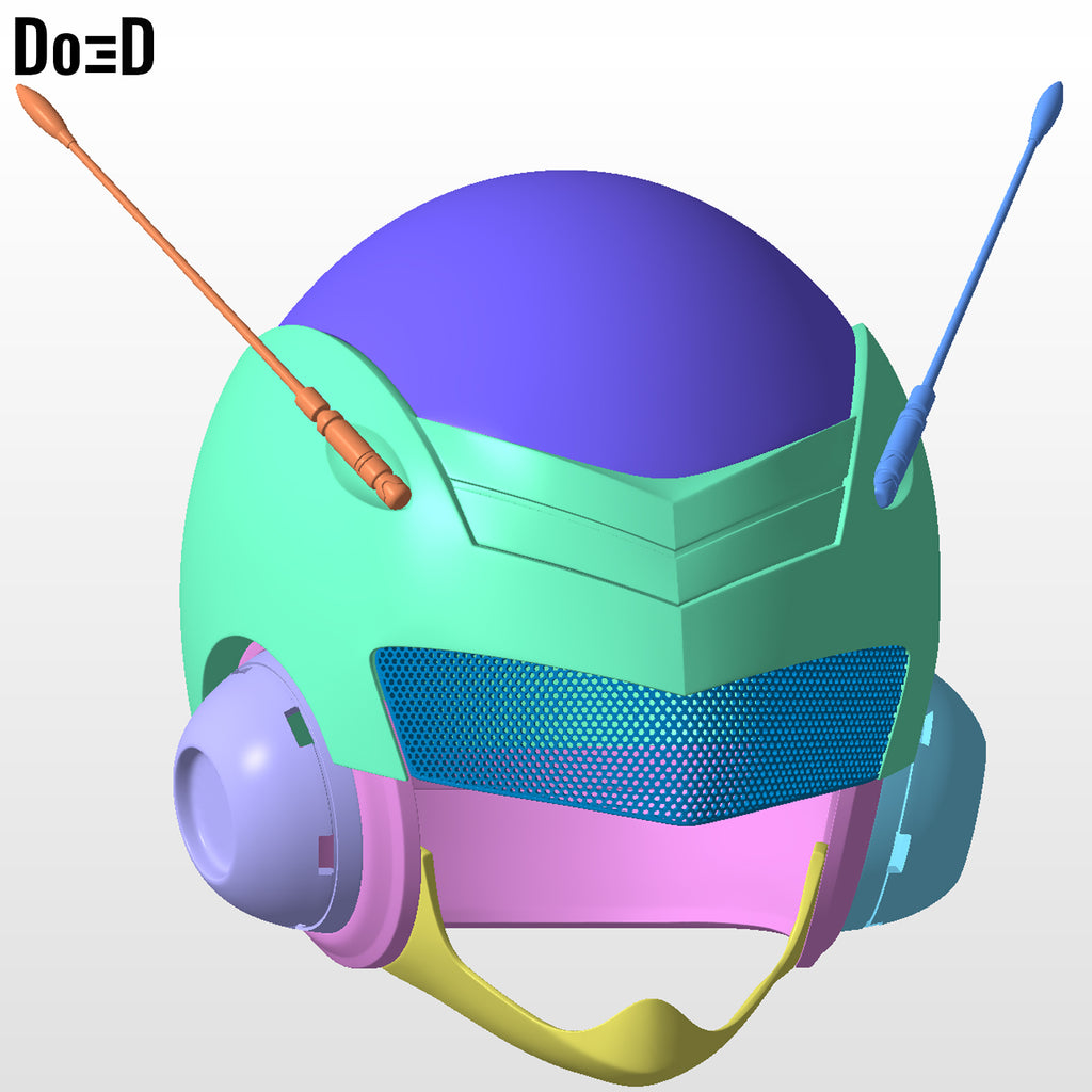 SaiyaMan Gohan Helmet Dragon Ball | 3D Model Project #2593