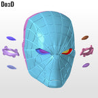 SpiderHood Helmet Red Hood Spider-Man Mashup | 3D Printable Model #SH329