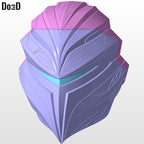 Quicksilver Silverhawks Helmet | 3D Printable Model STL Print File #4765