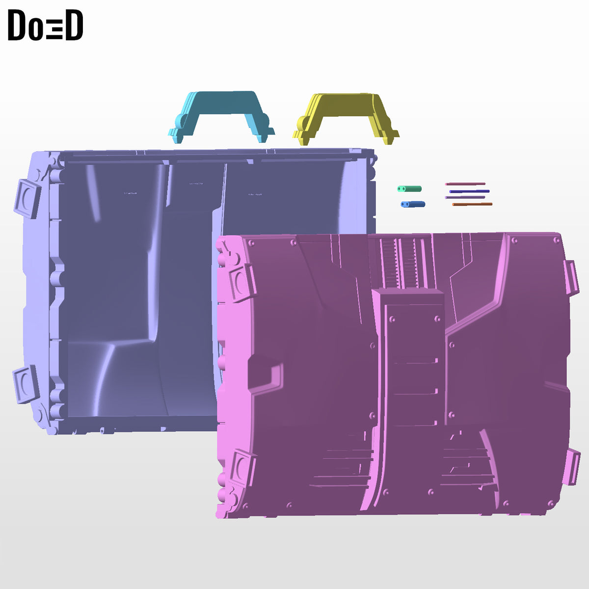 Briefcase Bag for Iron Man Mark V SuitCase Armor MK 5 | 3D Printable Model #5327