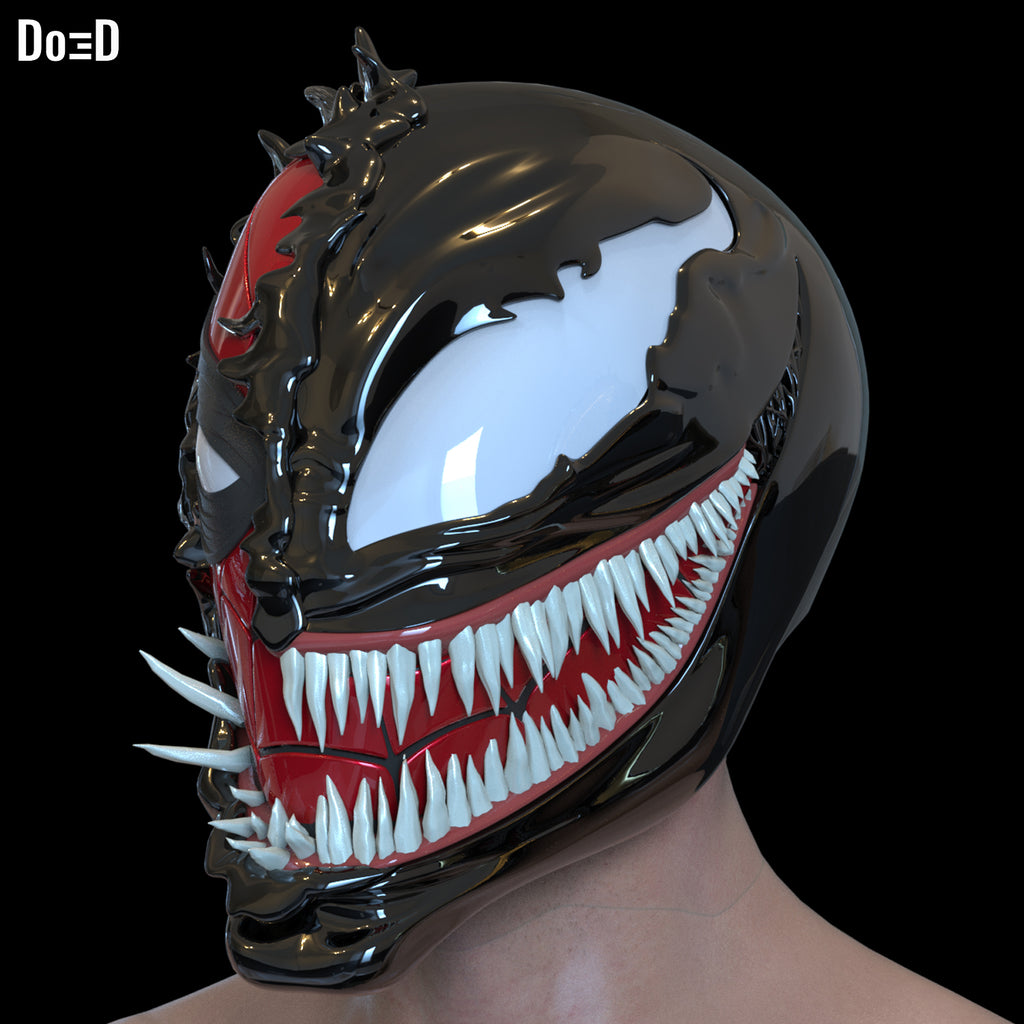 Swappable Venom Helmet Venomized Spider-Man | 3D Printable Model #VSM1