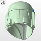 Mando Pilot Star Wars Rebels Strike Missions Helmet  | 3D Printable Model  #M001