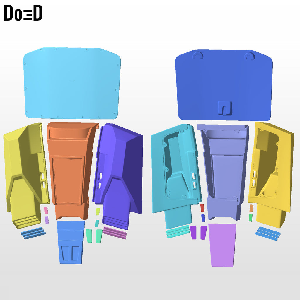 Jetpack Dark Trooper phase 4 Moff Gideon | 3D Printable Model STL file #JP83