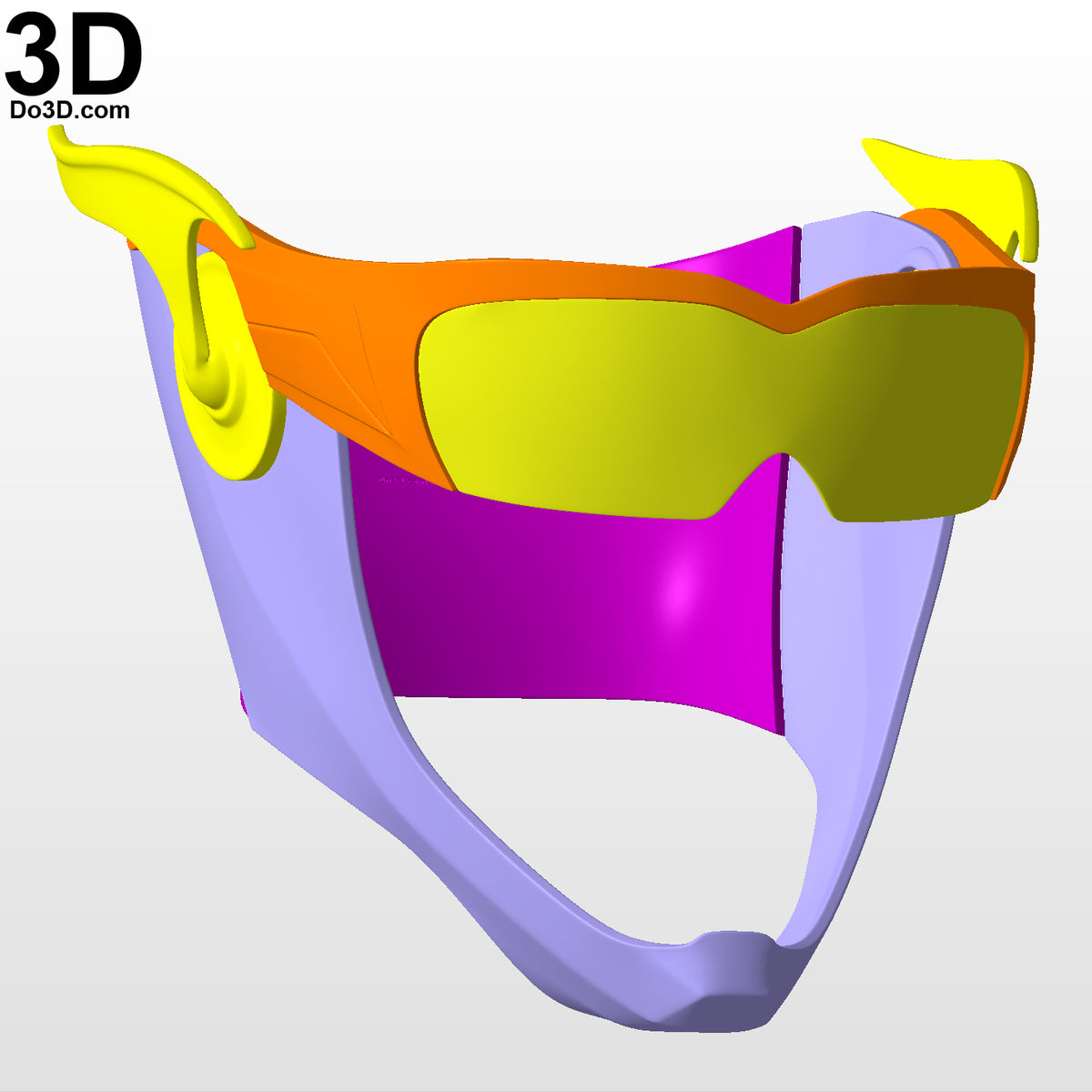 Flash Impulse Jordan Fisher Head Gears & Goggles | 3D Printable Model STL #TF25