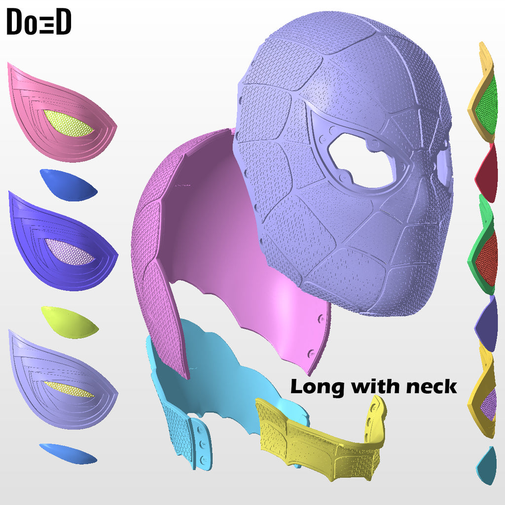 Spider-man Black & Gold Integrated Suit Inside Out 3D Print Model Preorder #IB44