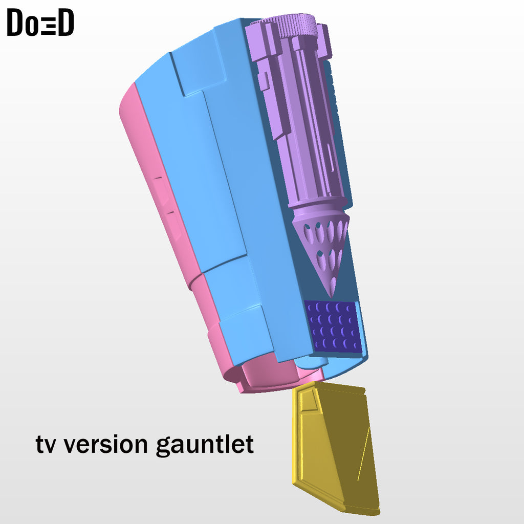 Left Forearm The Mandalorian & Grogu Interchangeable with TV Show 3D Model #MF71