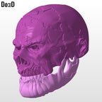 Zombie Thanos Helmet with Movable Jaw Do3D Concept | 3D Printable #Z5832