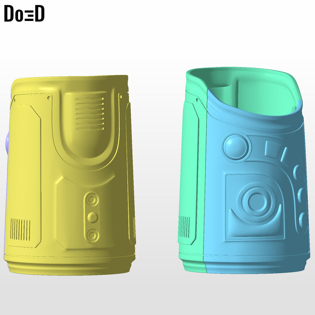 Robotnik Doctor Eggman Coat Full Suit & Goggle 3D Printable Model #DE854