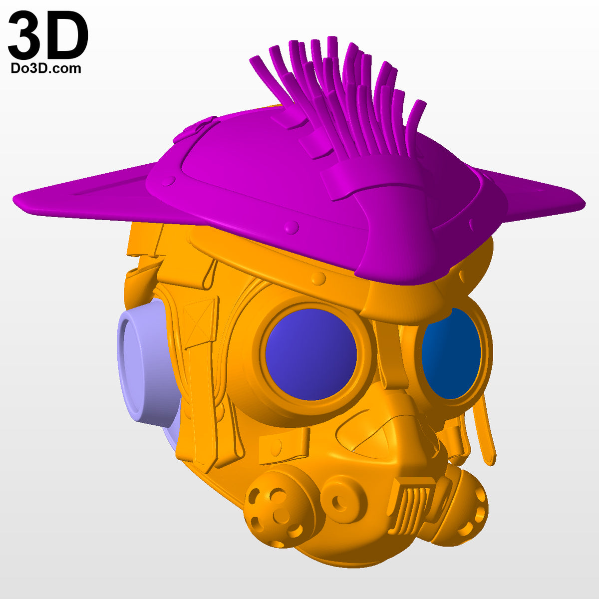 Bloodhound Apex Legends Helmet | 3D Model Project #5764